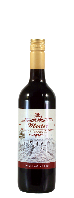 Castle Glen Merlot Wine - Vintage 2016